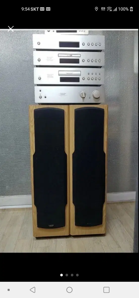 인켈 셔우드 SH-850 스피커( MAX 100W+100W )