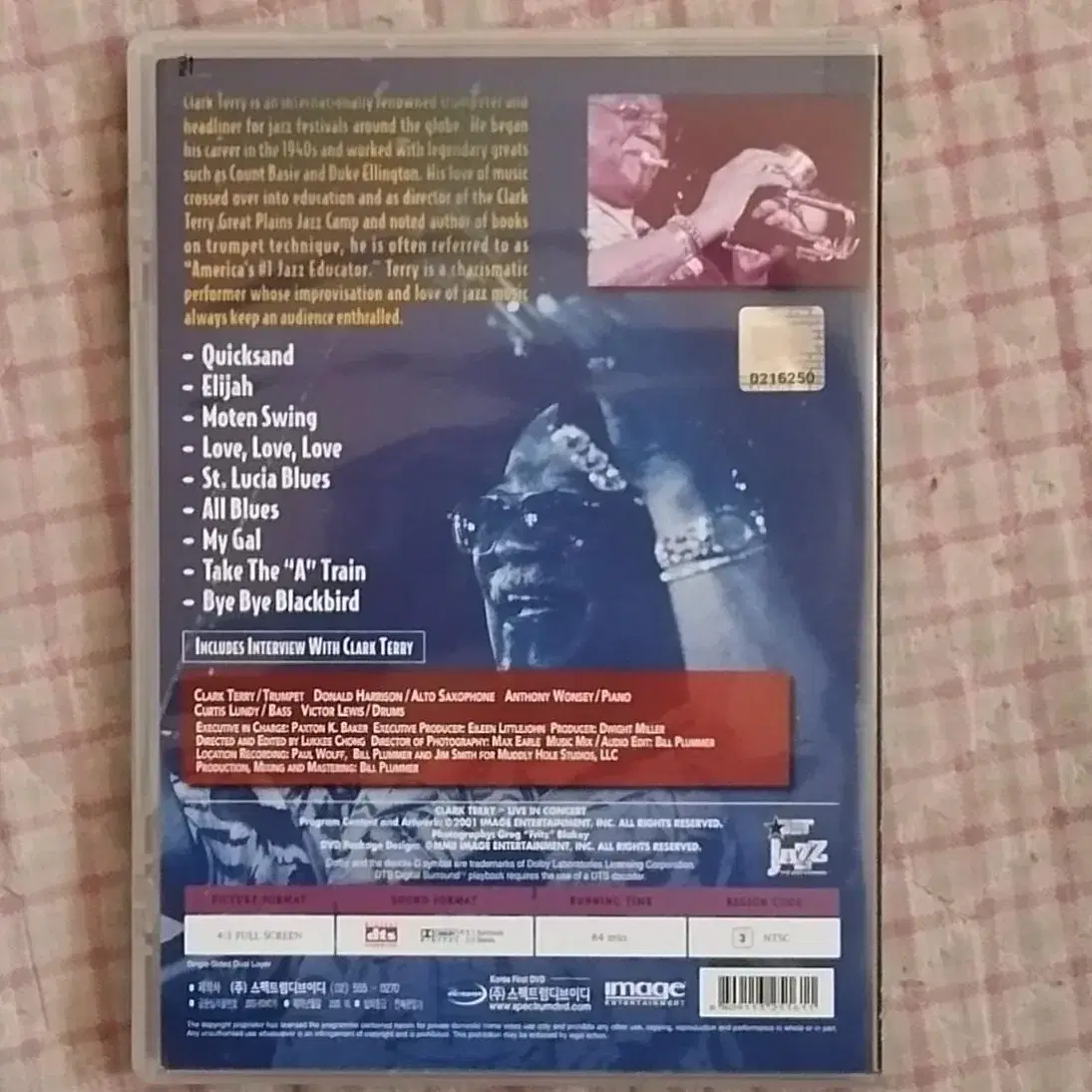 CLARK TERRY DVD 클락테리