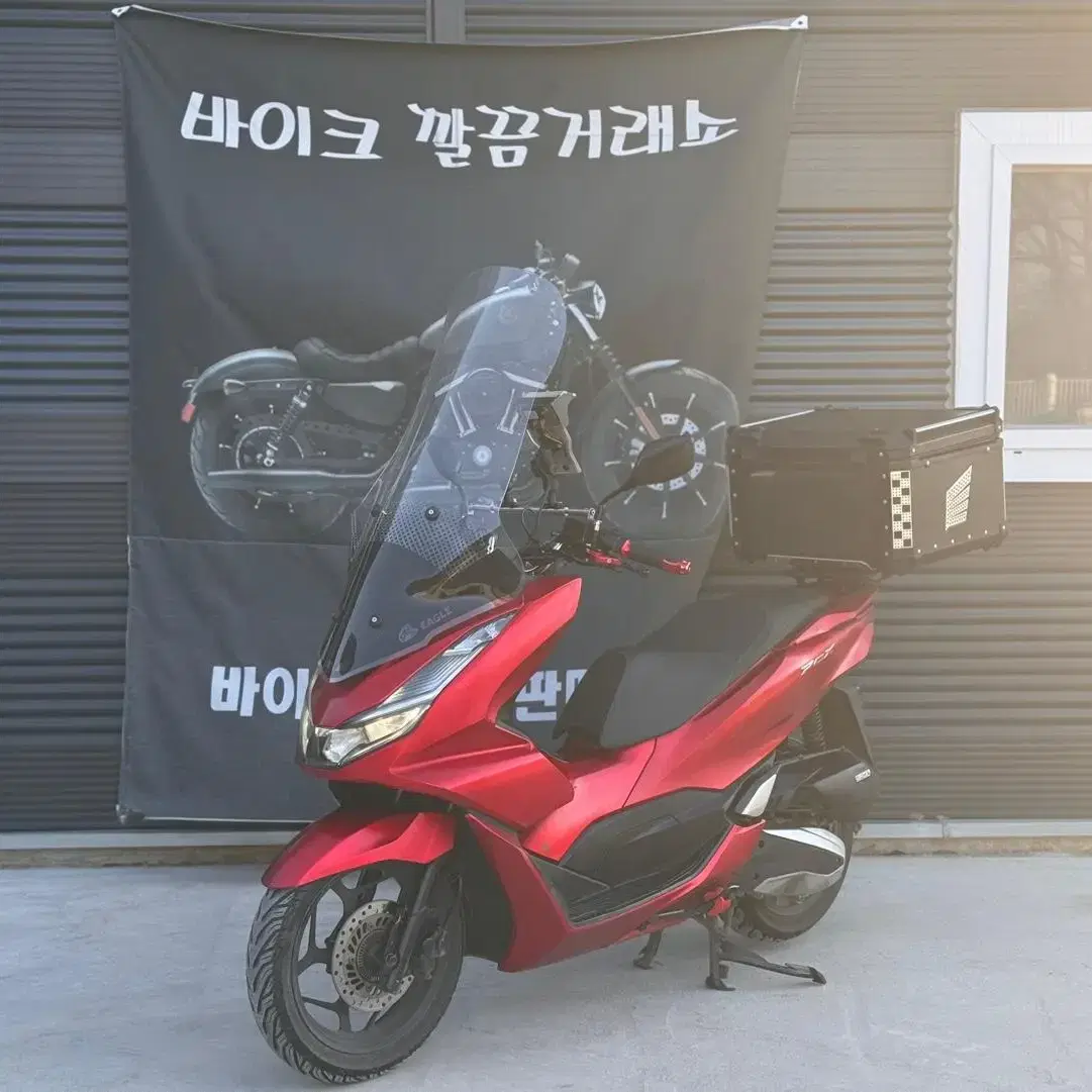 혼다 PCX 125 태국레드카울 셋팅완료 차량 판매합니다