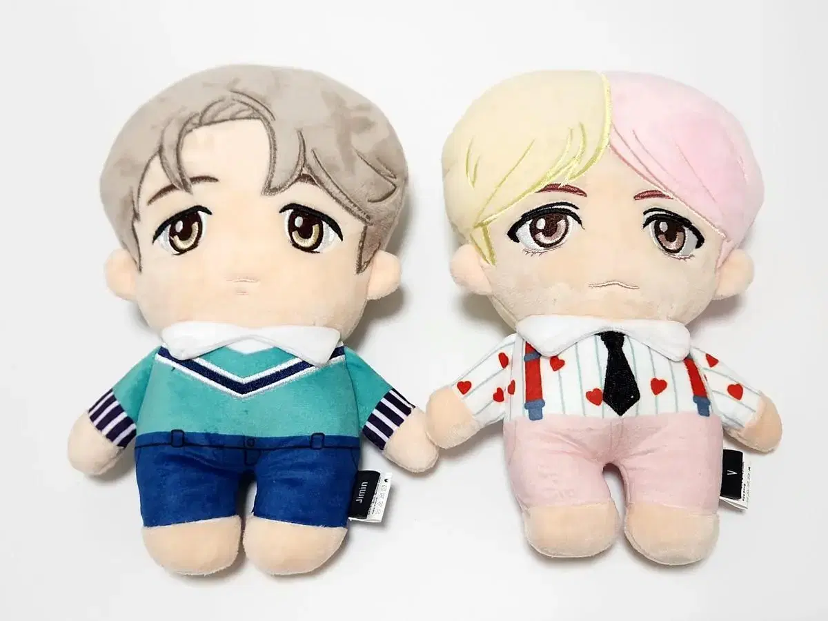 bts tinytan jimin, v cushion 방탄 타이니탄 인형