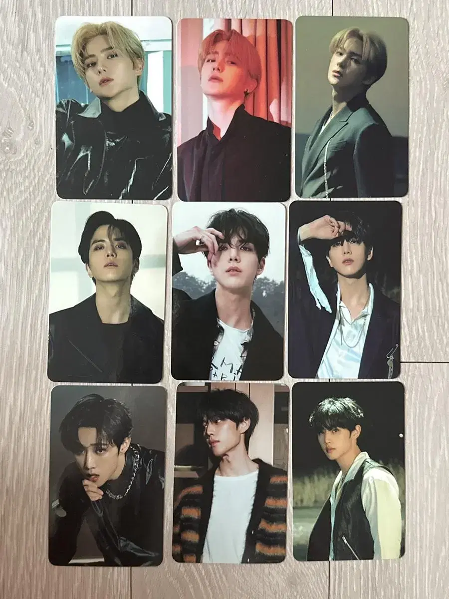 *all members present* The Boyz Lower Platform photocard in bulk