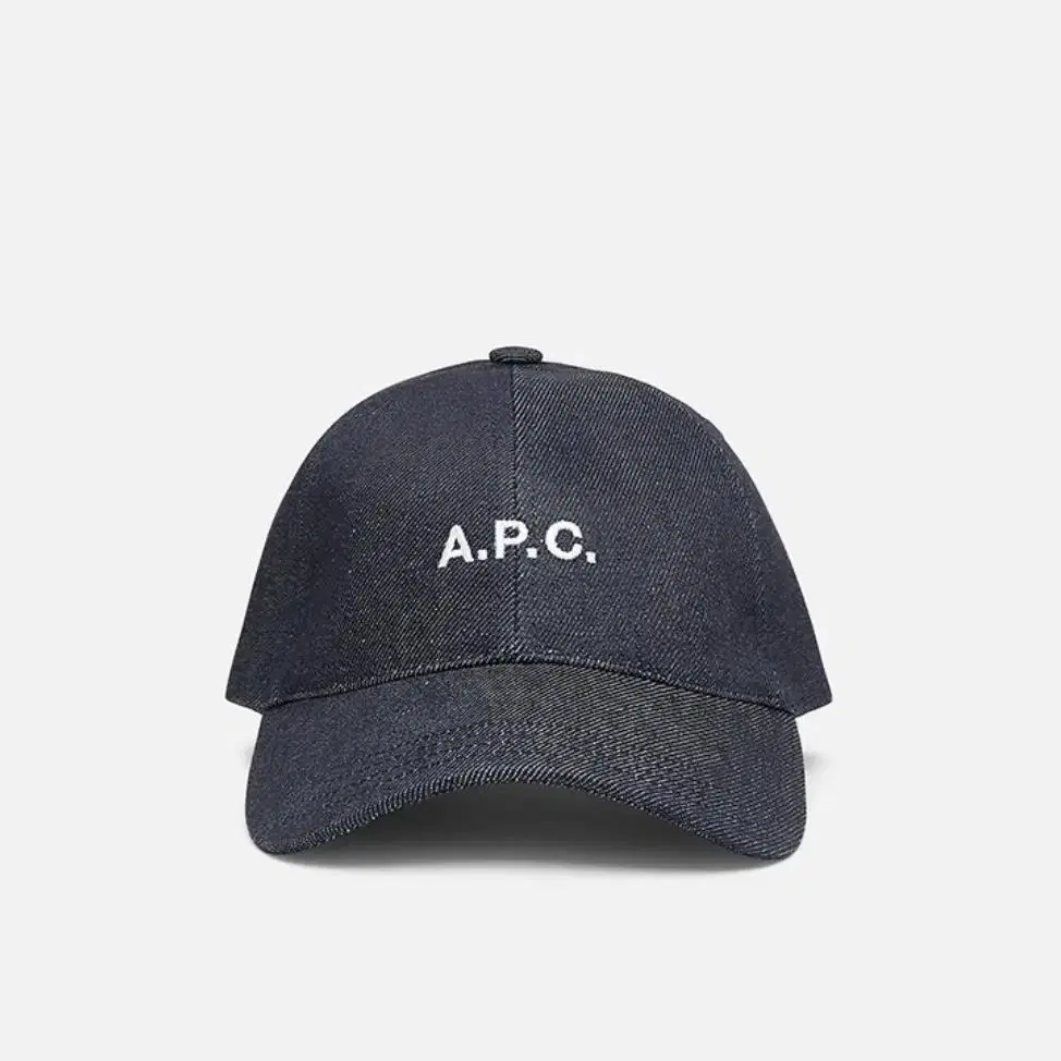 APC 아페쎄 모자 VPC 화이트 로고 데님 볼캡 새상품