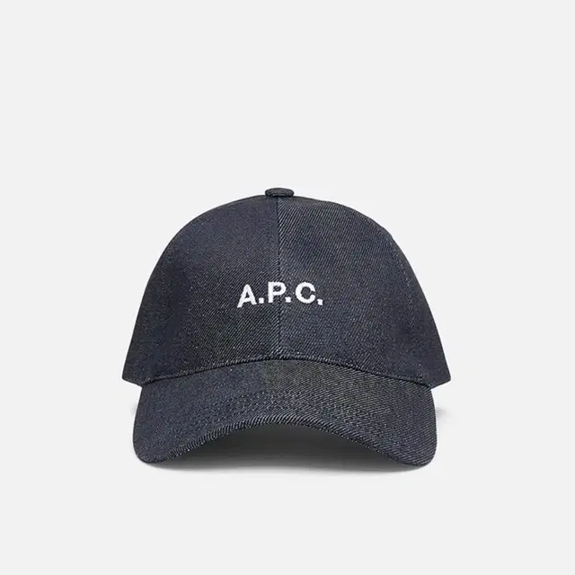 APC 아페쎄 모자 VPC 화이트 로고 데님 볼캡 새상품