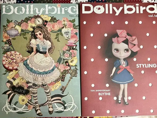 dolly bird 돌리버드 인형 잡지 판매합니다