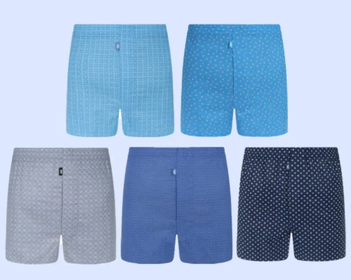 (NEW & GENUINE) Tri T-Men's Premium Cotton Trunks 5PACK