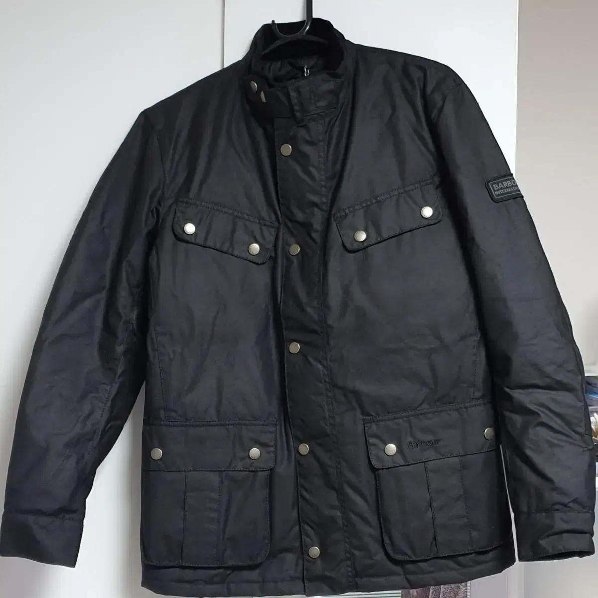 바버 Barbour 인터네셔널 듀크 자켓 블랙 S