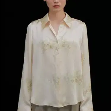 분더캄머 Prink Silk Shirt