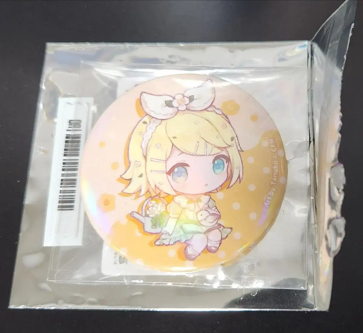 Aniplus Collab Cafe Vocaloid Kagamine Rin Can Badge