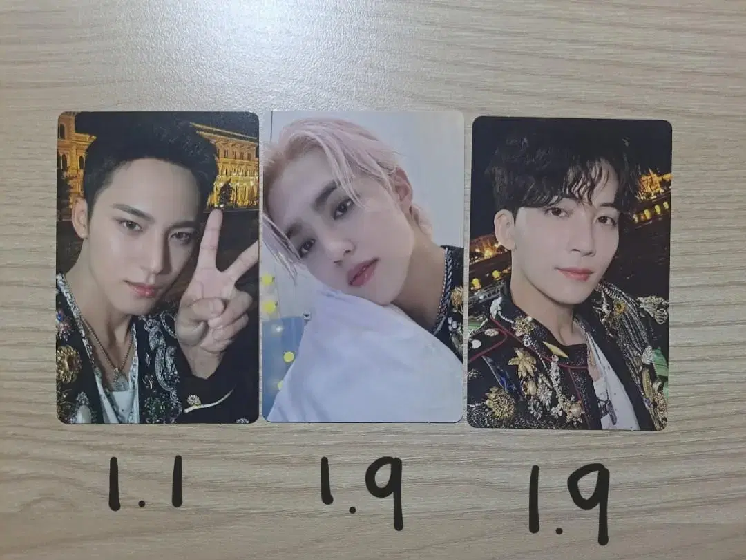 Heavenkit photocard mingyu s.coups jeonghan WTS