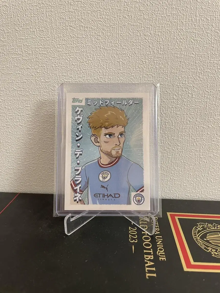 Soccer 2023 TOPS JAPAN Animation limited edition Manchester City kevin De Bruyne