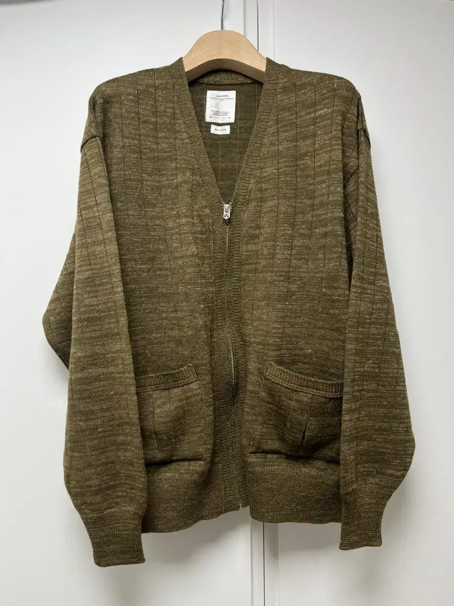 visvim visvim zip up cardigan