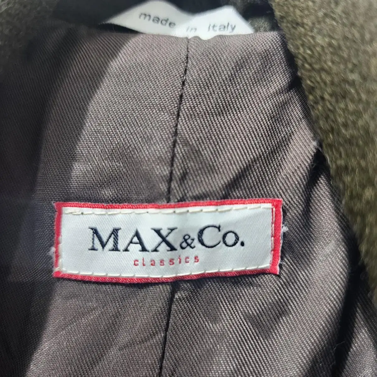 막스앤코 Max&Co 미디 코트 막스마라