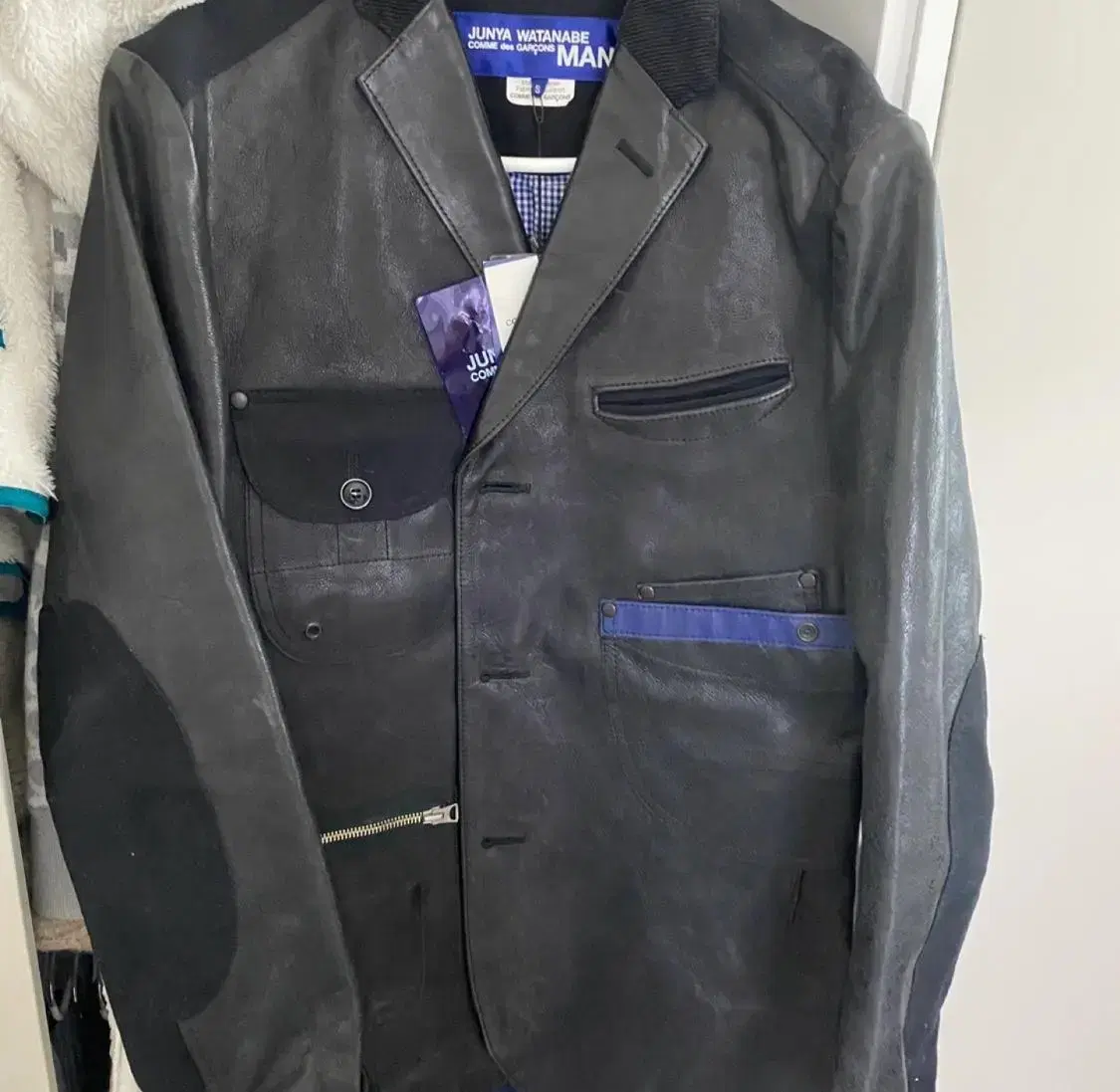 Comme des Garçons Song leather jacket size S