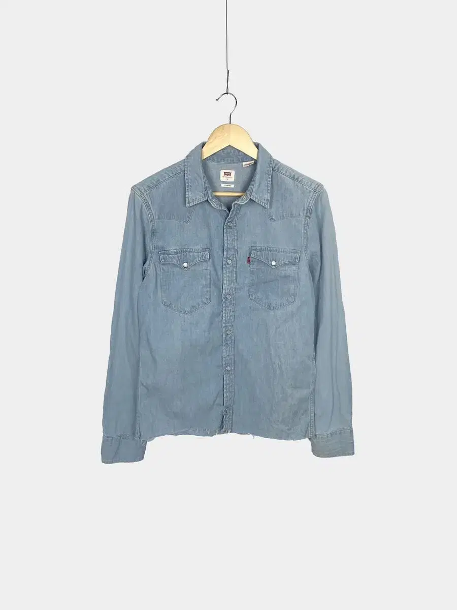 Levi's Light Blue Western Denim Shirt