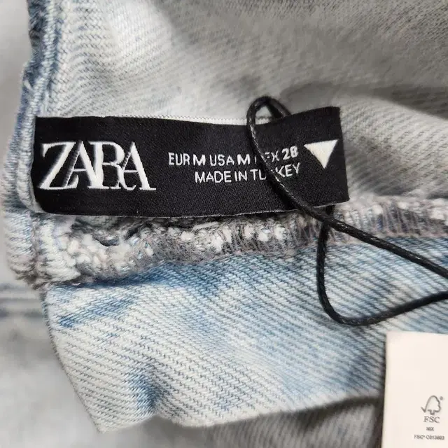 [여M](미사용)ZARA 빈티지 데님 원피스[Y42-207]/레이디블루