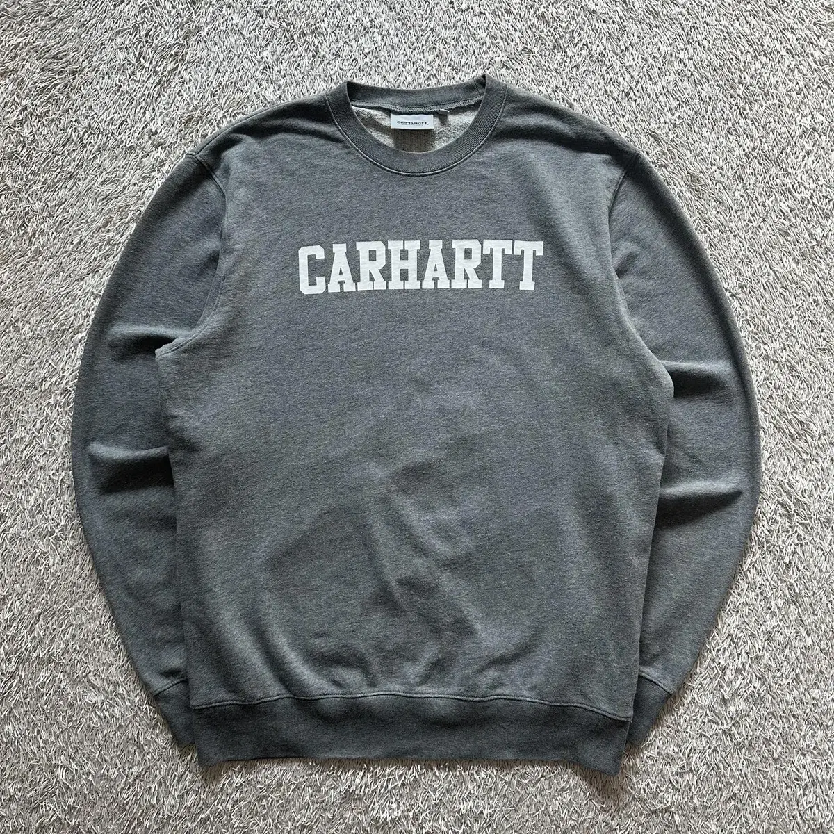 [L] 칼하트 윕 CARHARTT WIP 유니버시티 맨투맨 그레이