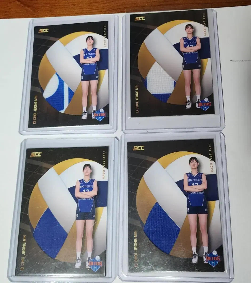 Corporate Bank Choi Jung-min Jersey Card