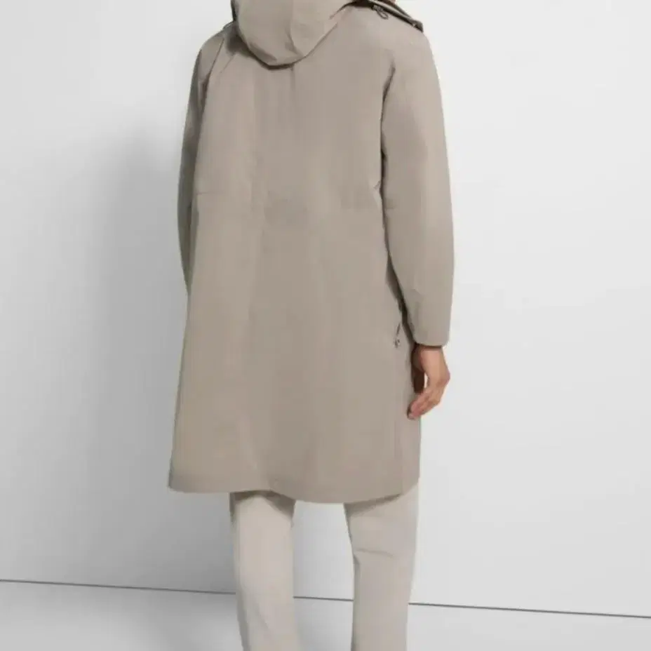 띠어리 트렌치코트 foundation tech division coat