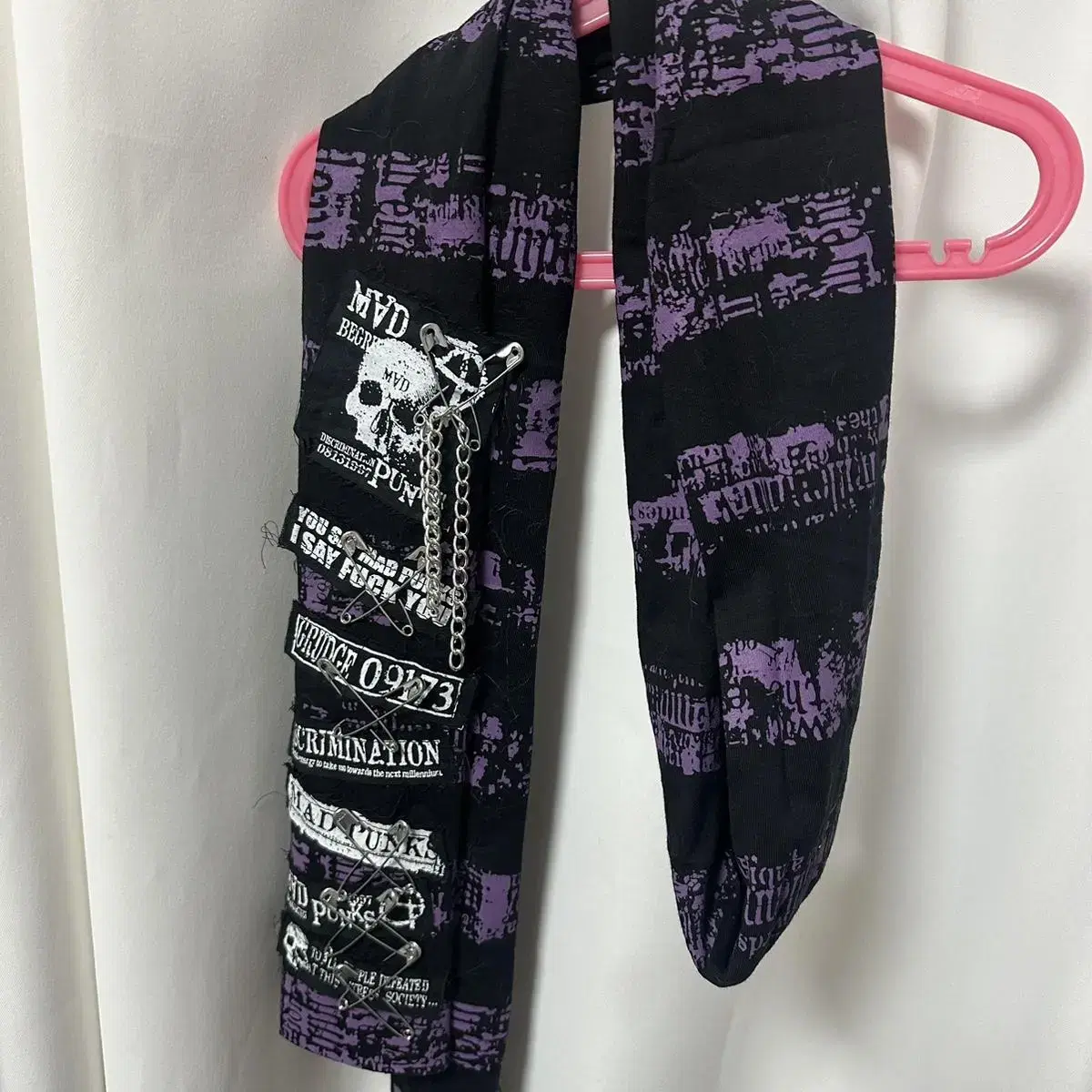 Mad Punk Shawl Muffler (Harajuku Gothpunk)