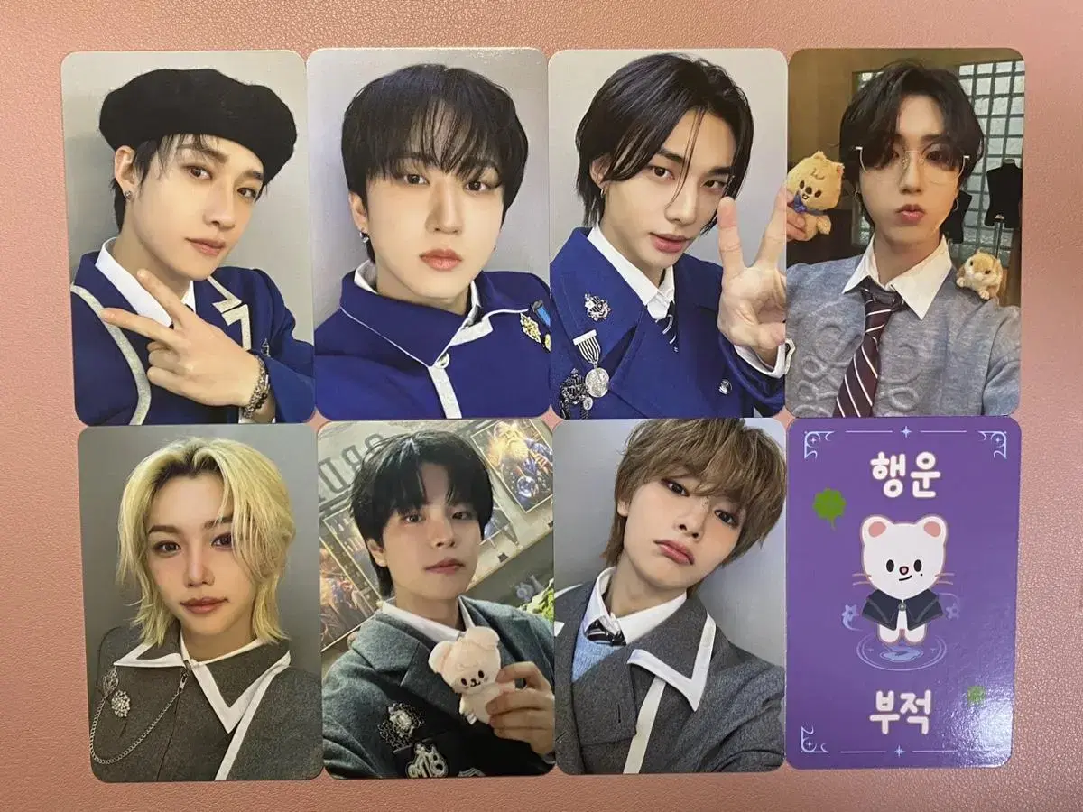 Straykids Magic School Jungkorn photocard skzoo Lucky Lucky Griptalk