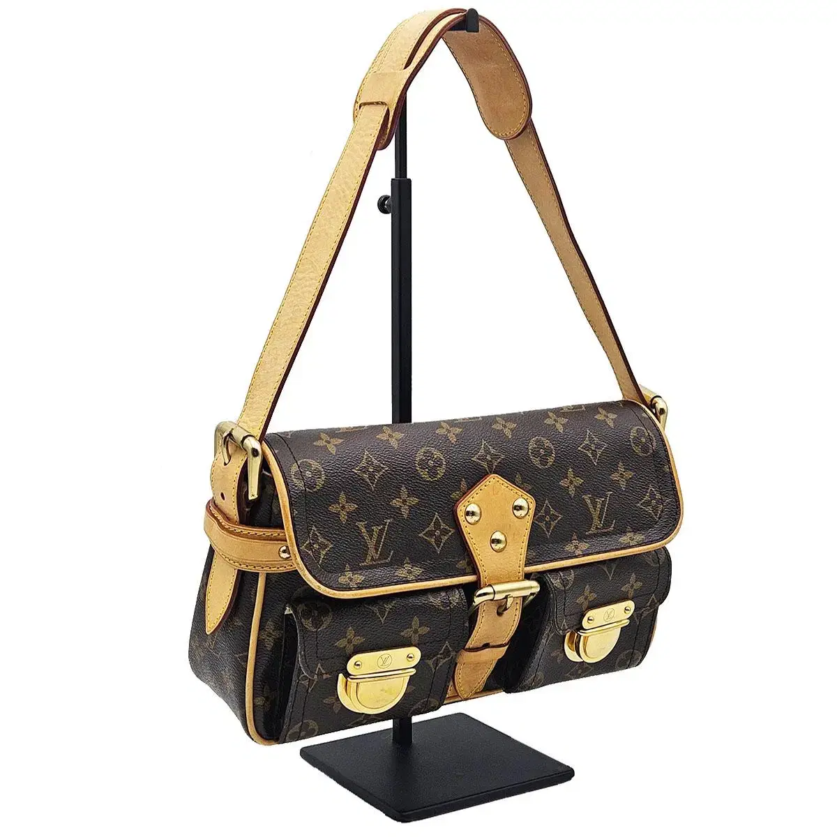 루이비통 Louis Vuitton M40027 모노그램 허드슨 숄더백