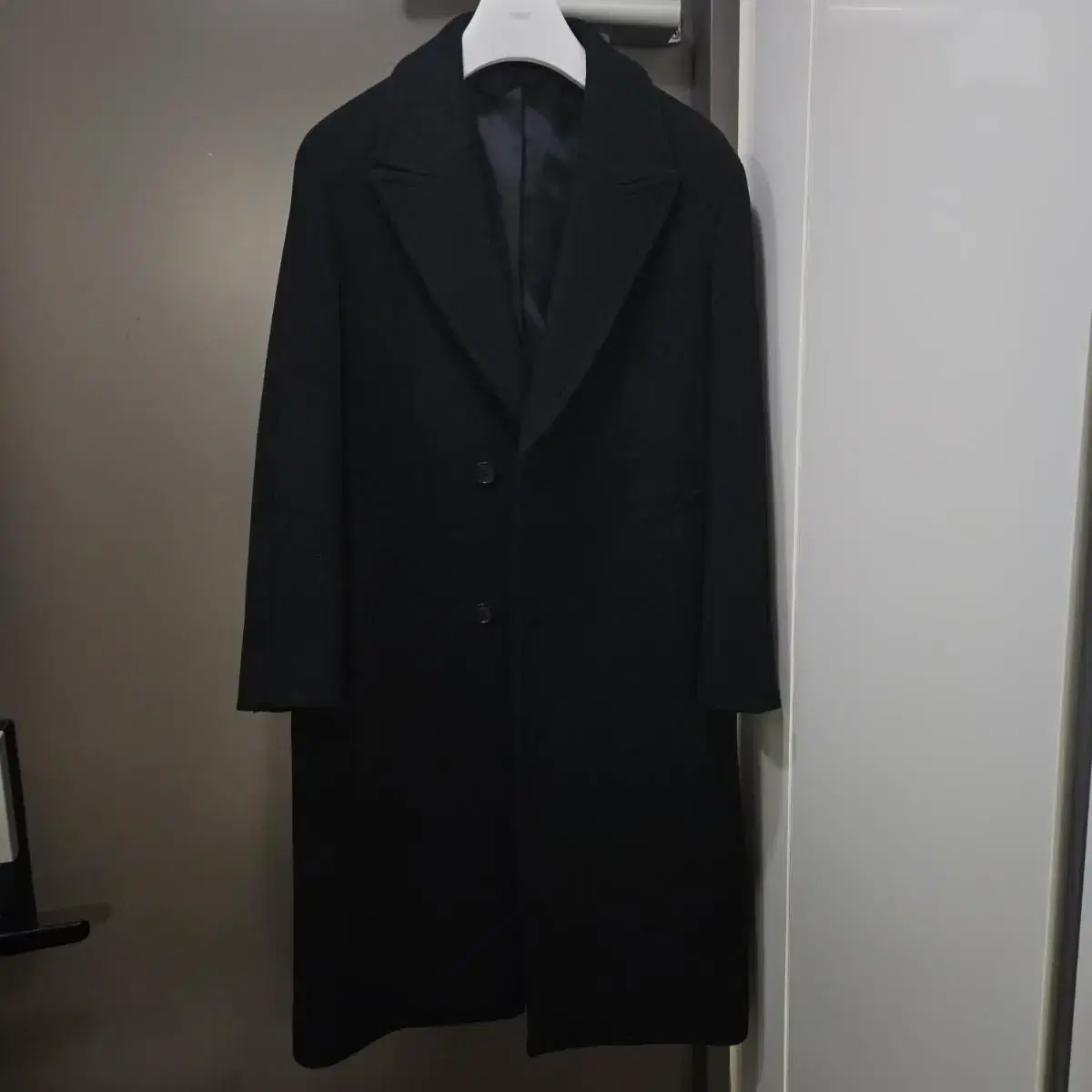 Project M Cashmere Overcoat 95 Black EPD4CC1403A