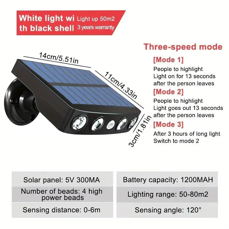 Sunpower 4LED Light