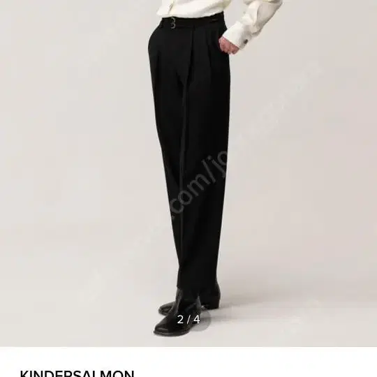 킨더살몬 르네 팬츠 kindersalmon Rene Pants Black