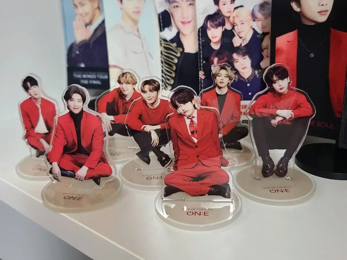 bts acrylic stand bulk mapofthesoul luckydraw mapsol ld