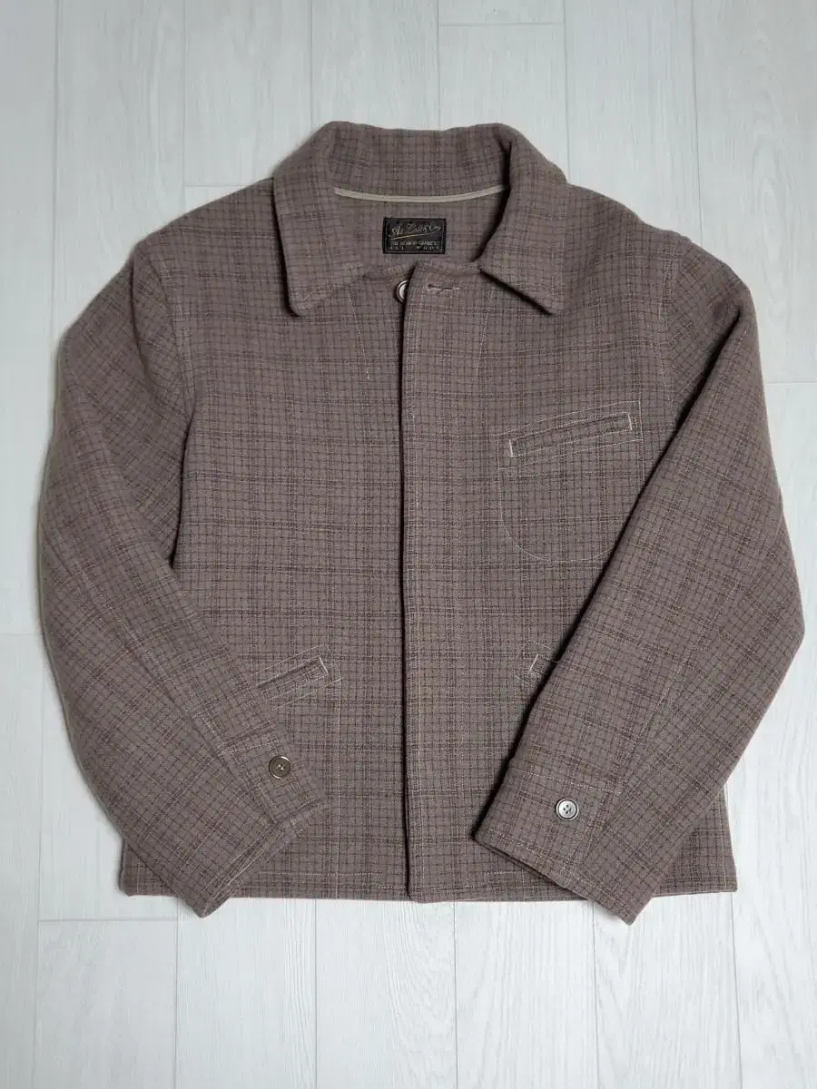 TimeOne Erako Wool Check Jacket38 Buddha Products Riders Jacket ATLAST