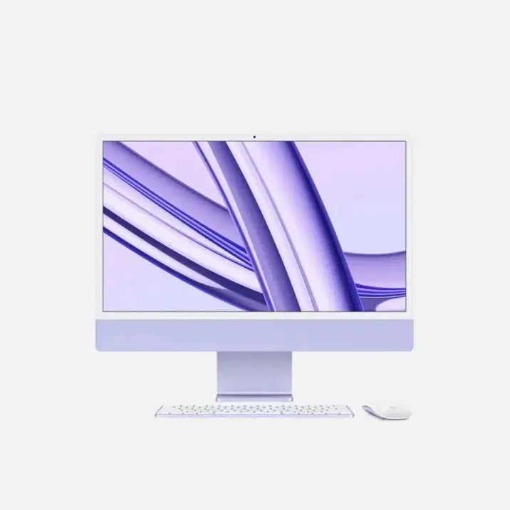 24형 퍼플 iMac 4.5K Retina 디스플레이