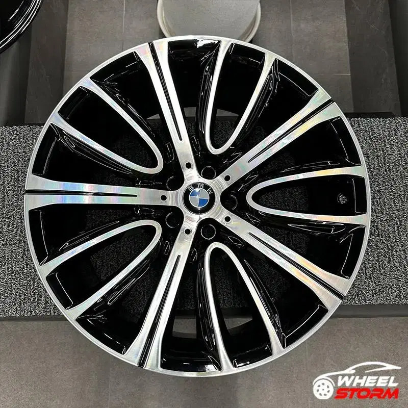 BMW 7시리즈 750i 블랙컷팅 20인치휠 순정휠 복원휠 전주