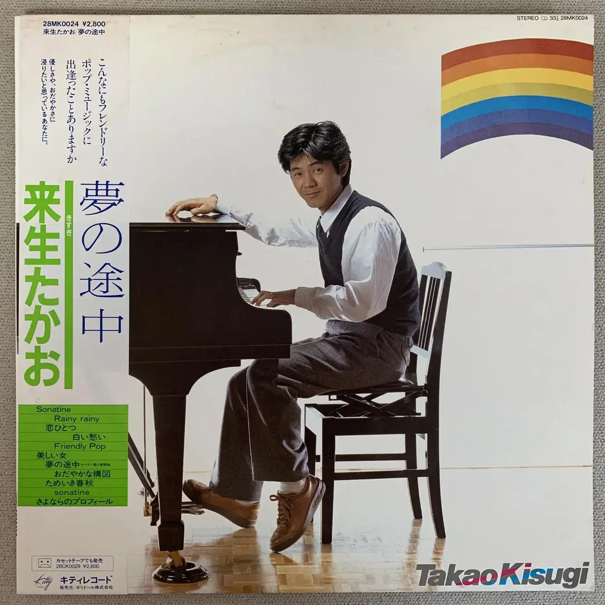 [JPOP] Takao Kisugi - 81년 LP