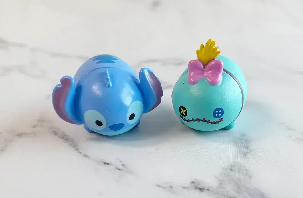 Disney Stitch Tsum Tsum Tsum Rubber Figure Set