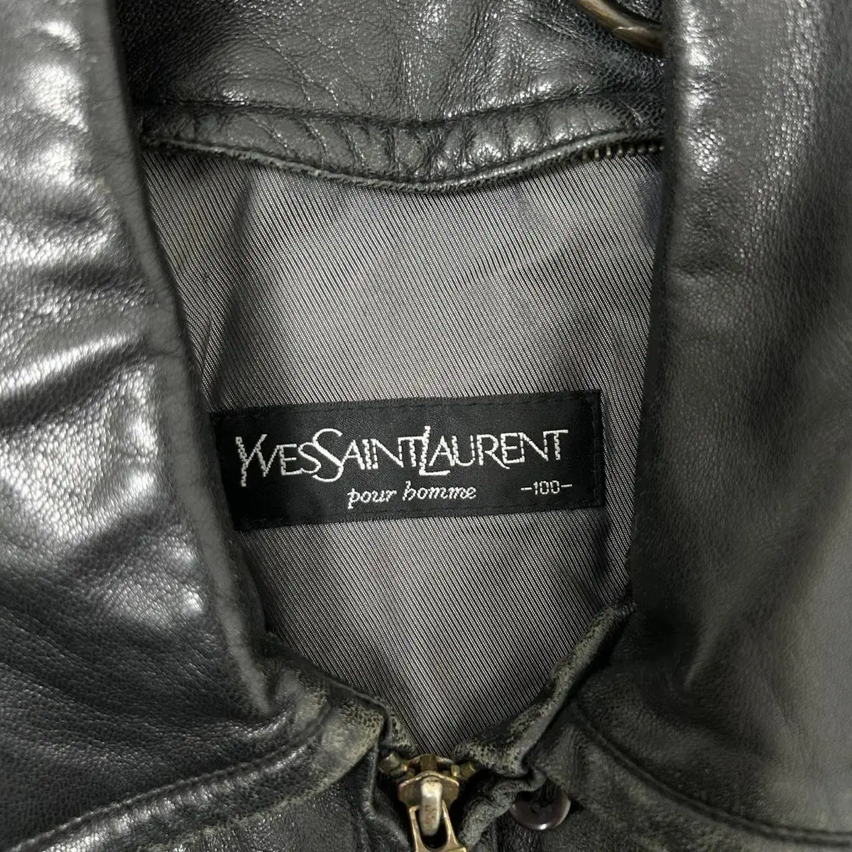 (무료배송) 90-00s YSL 입생로랑 양가죽 자켓