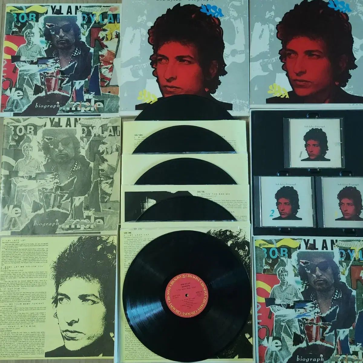 Bob dylan (밥 딜런) 박스반 5LP& 3CD 세트