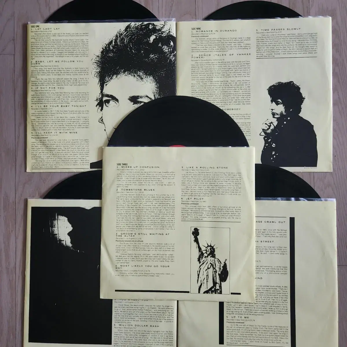 Bob dylan (밥 딜런) 박스반 5LP& 3CD 세트