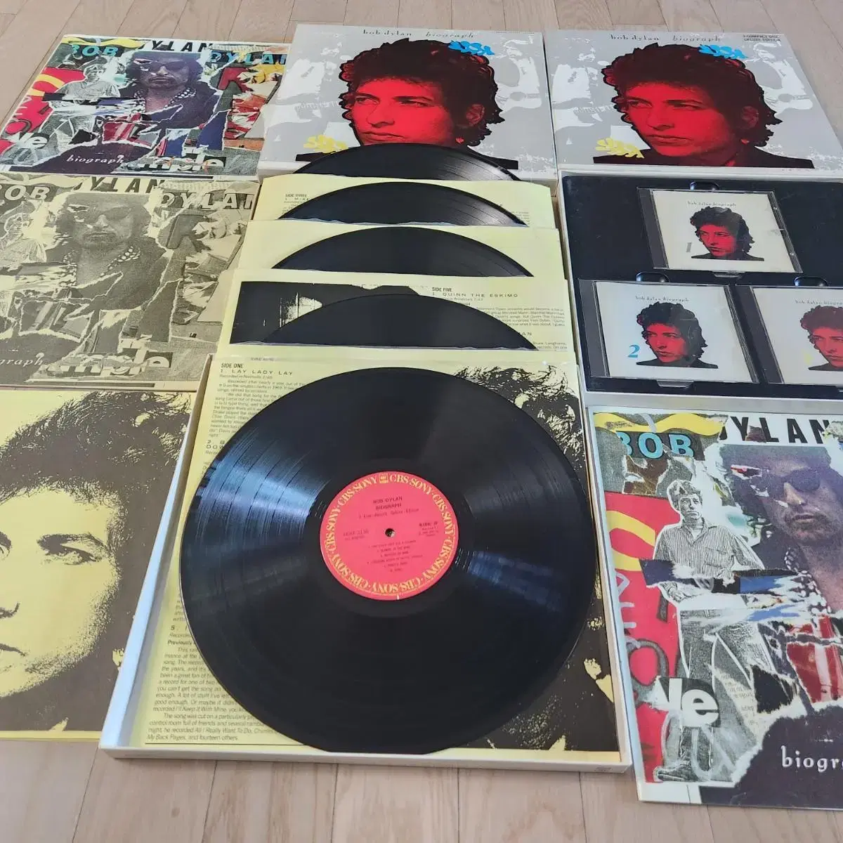 Bob dylan (밥 딜런) 박스반 5LP& 3CD 세트