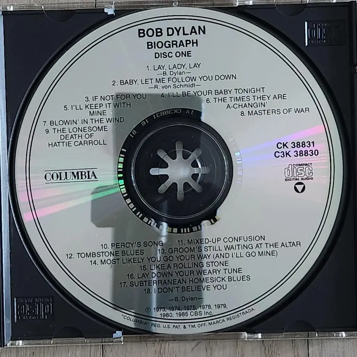 Bob dylan (밥 딜런) 박스반 5LP& 3CD 세트