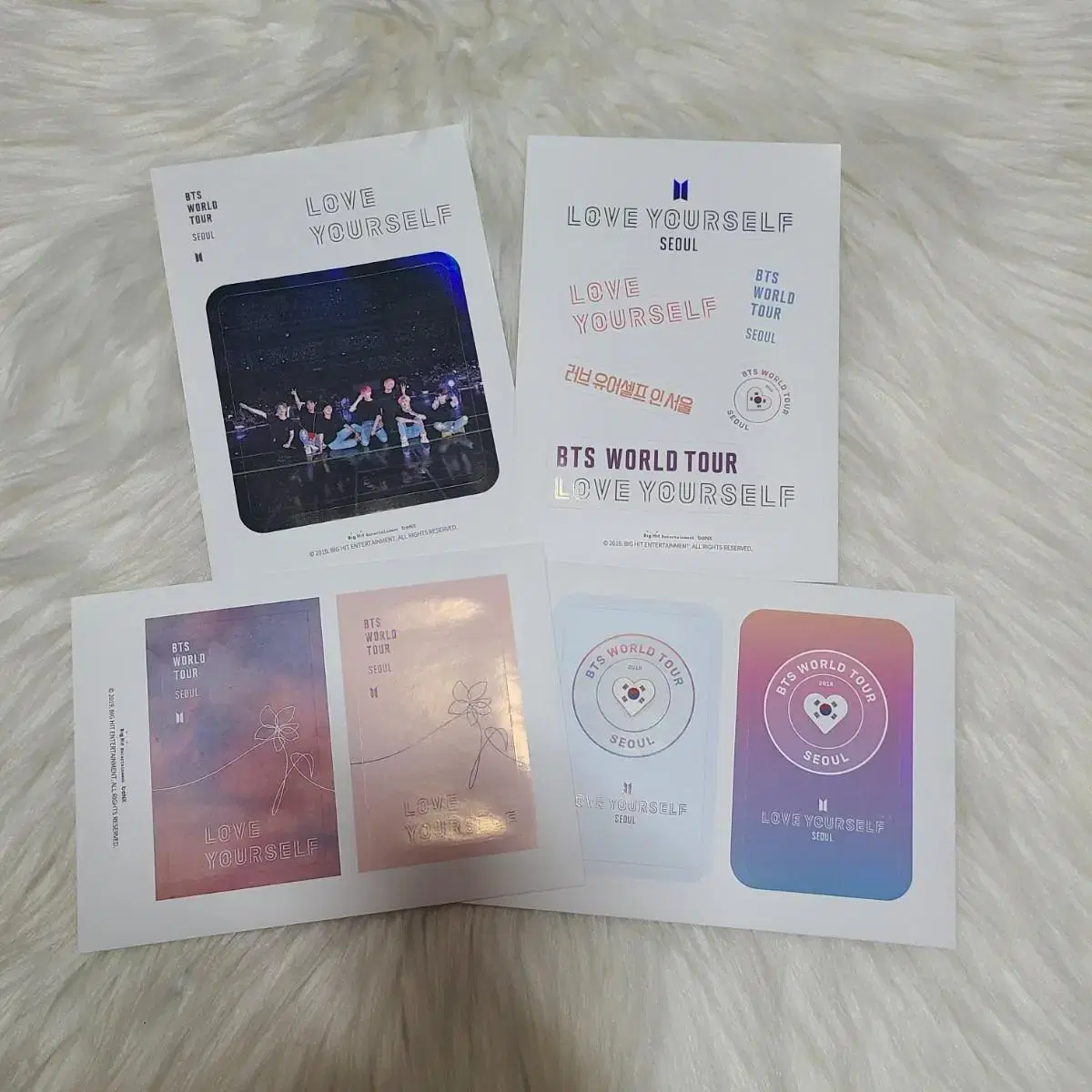 BTS 럽셀콘 서울 DVD love youself seoul 풀박스 방탄