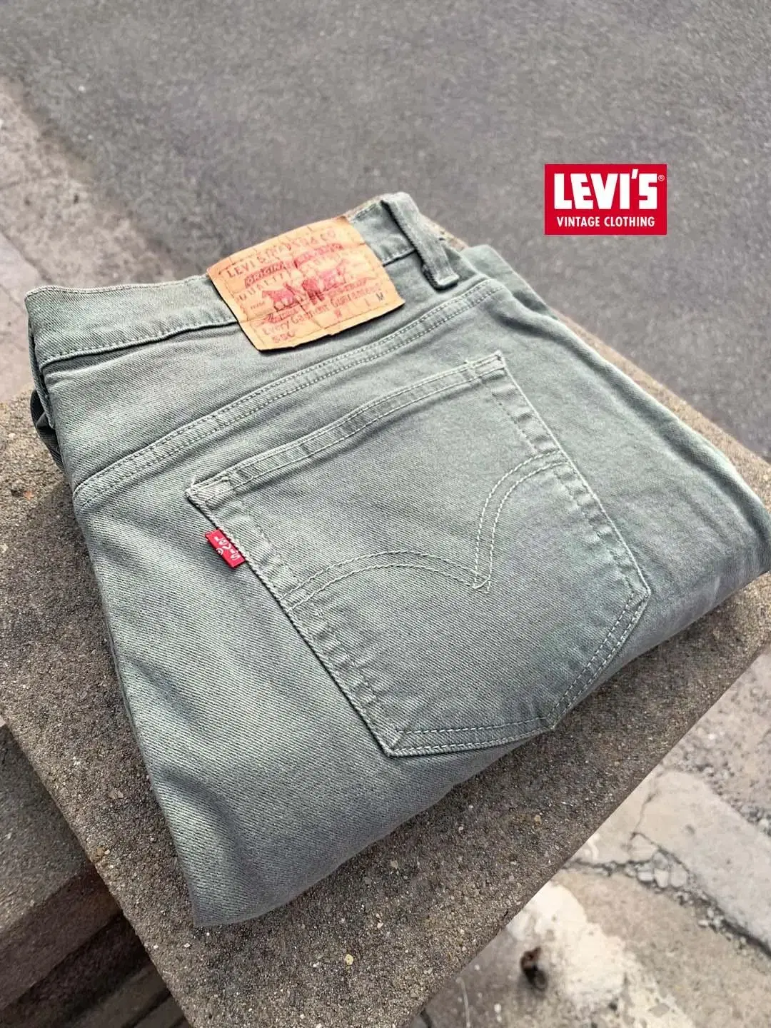 [34] 00s Brazil Levis 550 denim pants