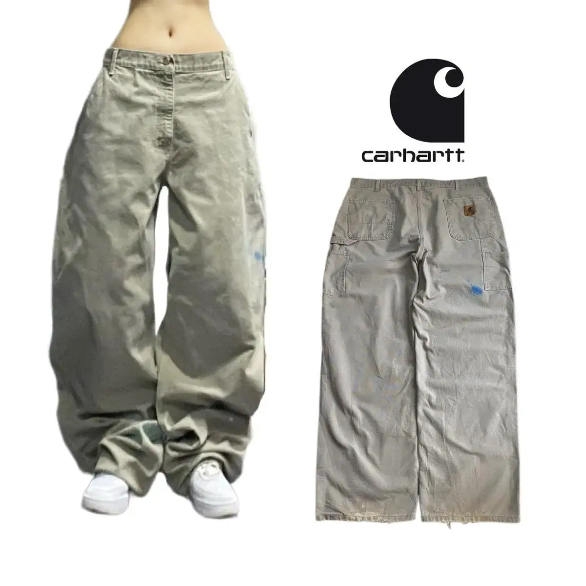 Calhart OG Carpenter Work Pants USA B11-DES