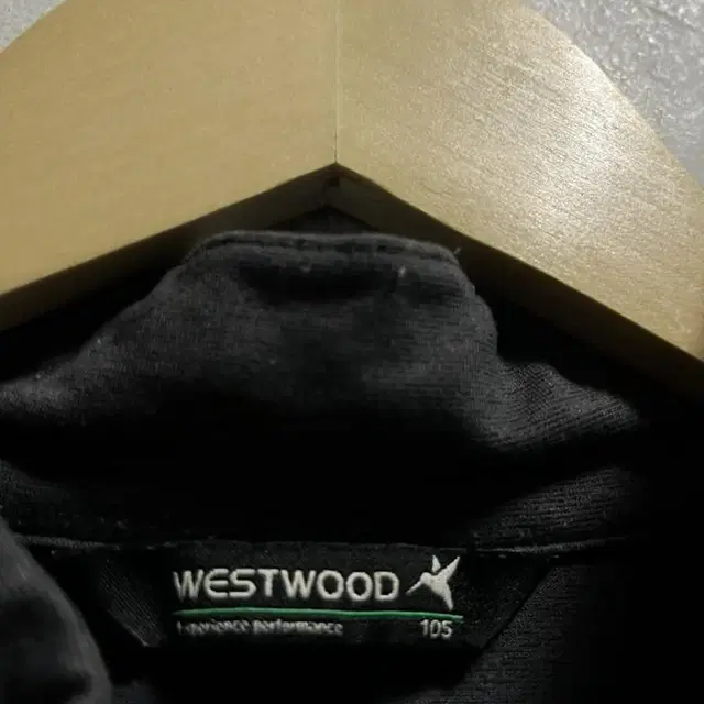 105 WESTWOOD 아웃도어 등산 기능성 스판 반집업 긴팔티 정품