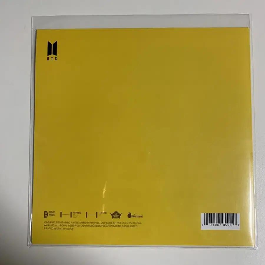 방탄 버터 바이닐 bts vinyl butter