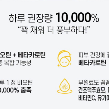 웰러스 언제나봄날 비오틴 700mg x 60정