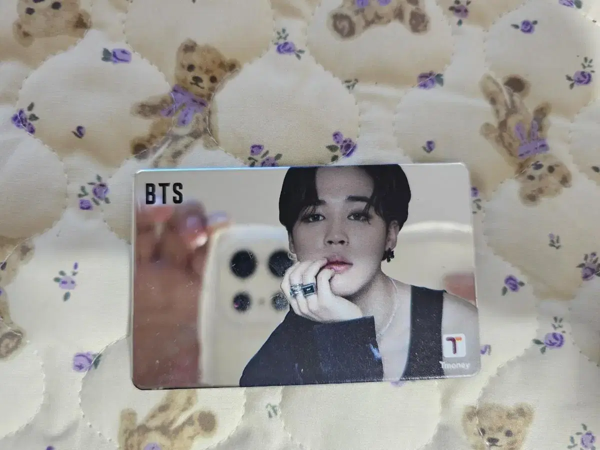 BTS jimin Mirror Transportation Card