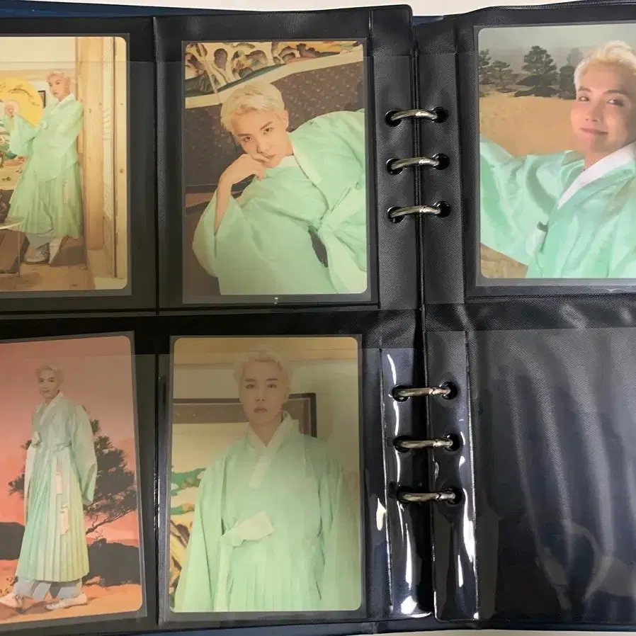 방탄 달마중 바인더 및 포카 일괄 bts phoca binder