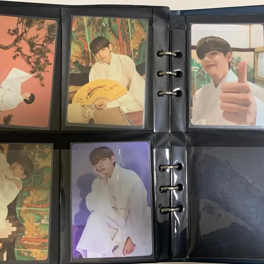 방탄 달마중 바인더 및 포카 일괄 bts phoca binder