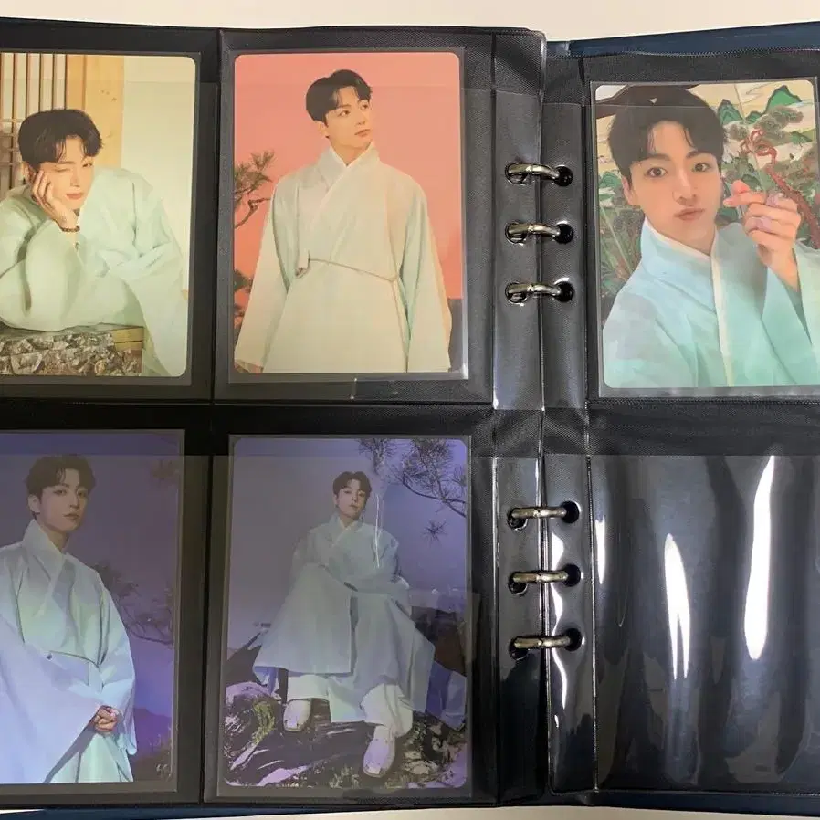 방탄 달마중 바인더 및 포카 일괄 bts phoca binder