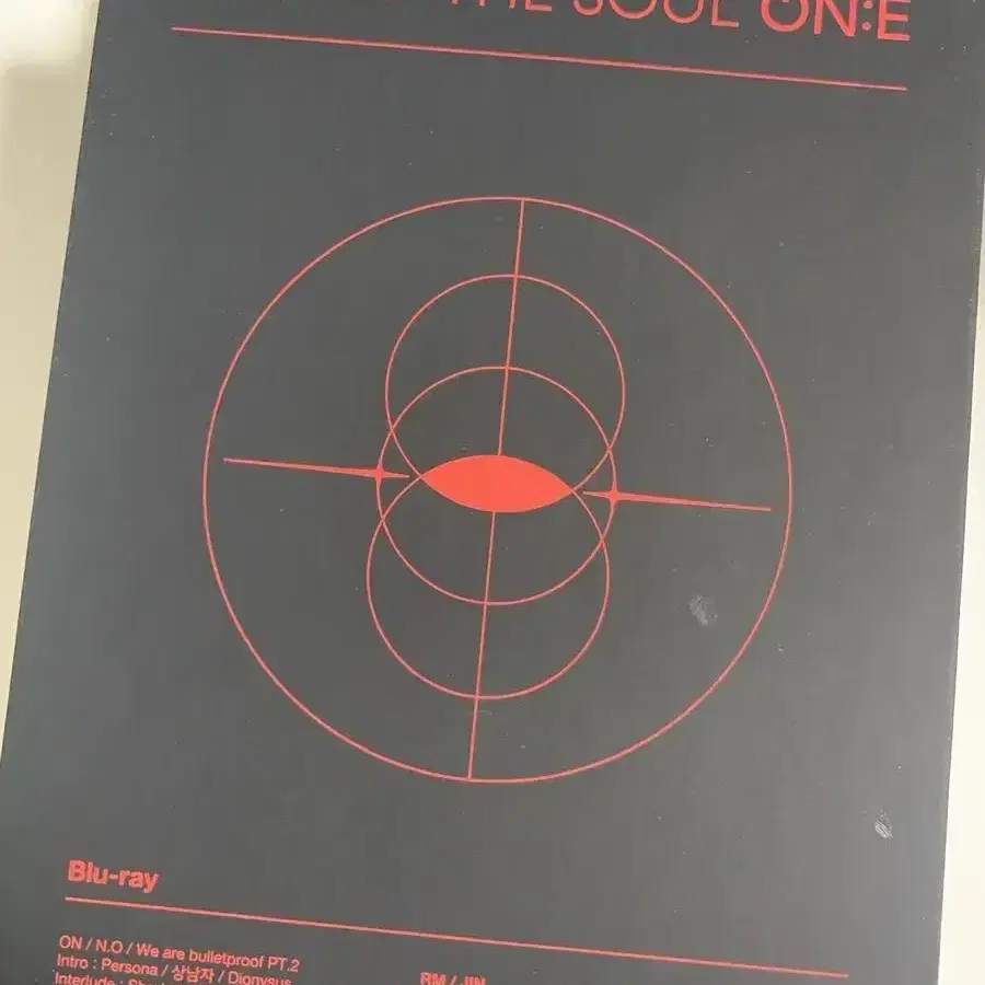 방탄 맵솔온콘 블레 bts  Blu-ray map of the soul